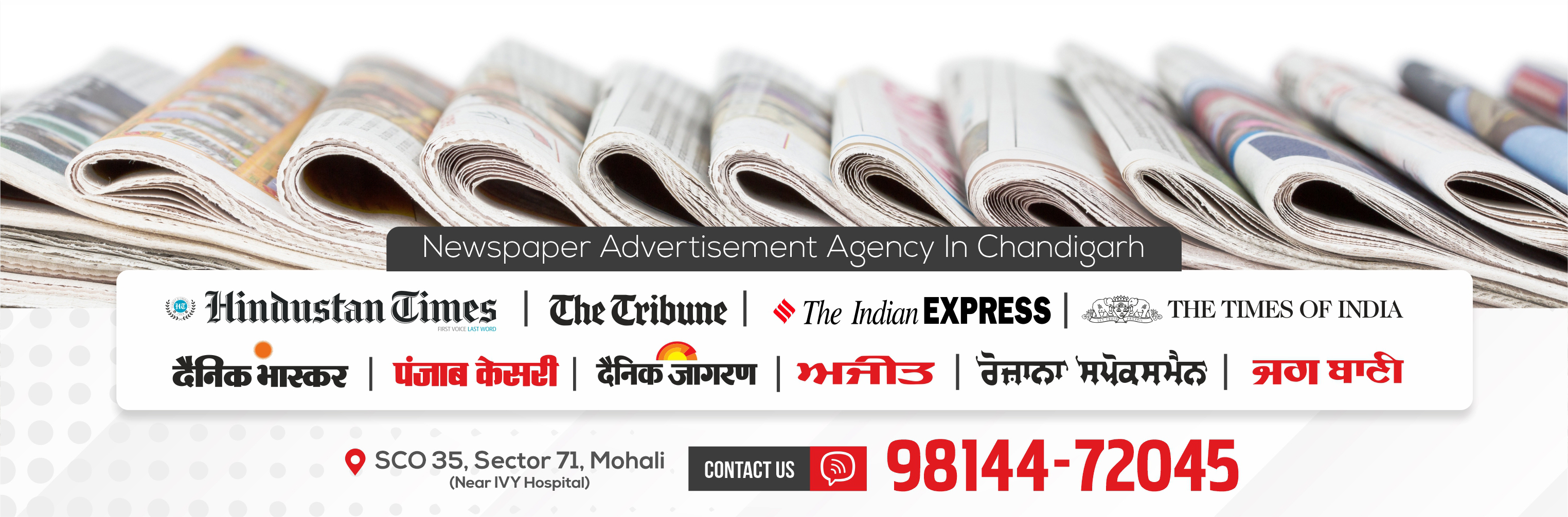 Newspaper Advertising Agency in Chandigarh